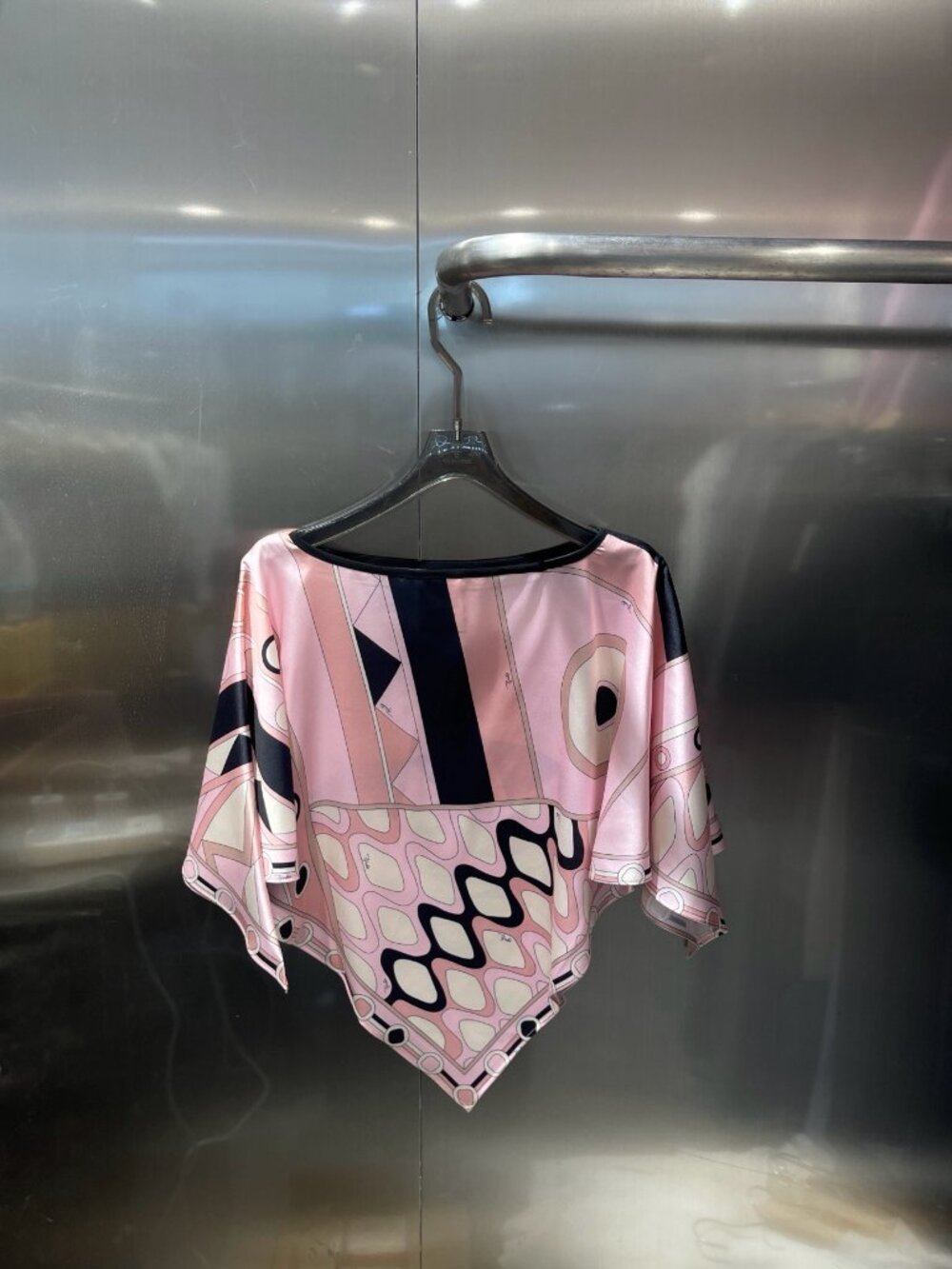 Emilio Pucci pink silk top